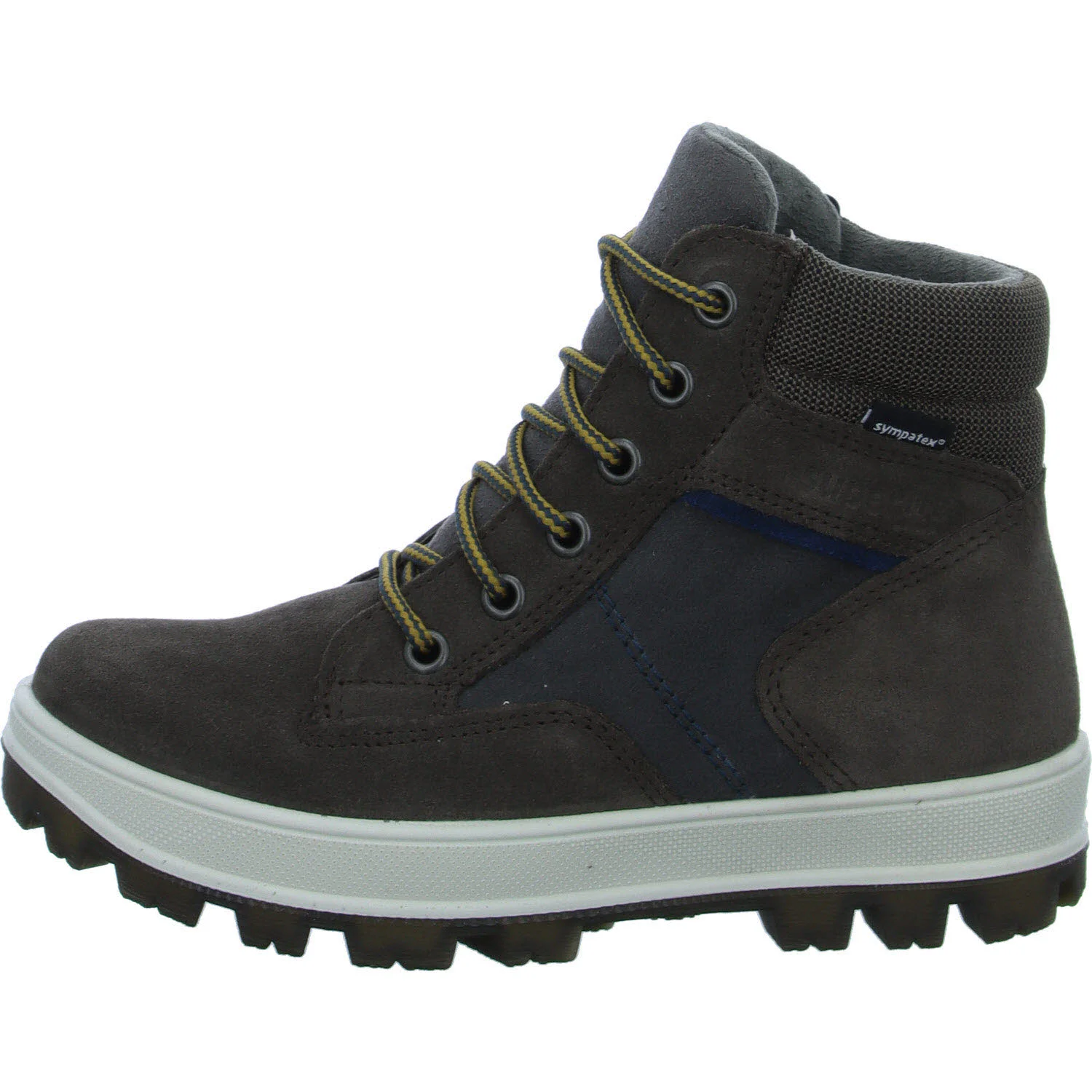 Element 6 von 8 (Bild) – Superfit Kinder Schnürstiefel 1-800476-3000 Tedd braun/blau WMS weit