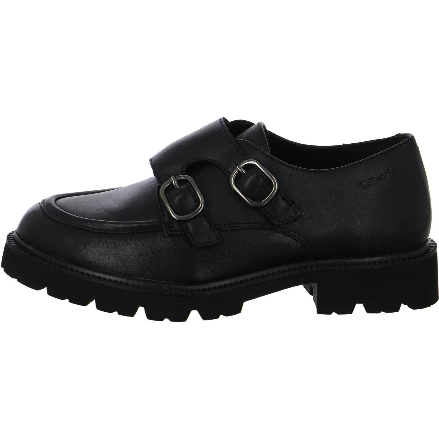 Tamaris Comfort Damen Slipper 8-84704-47/022 8-84704-47 black nappa weit
