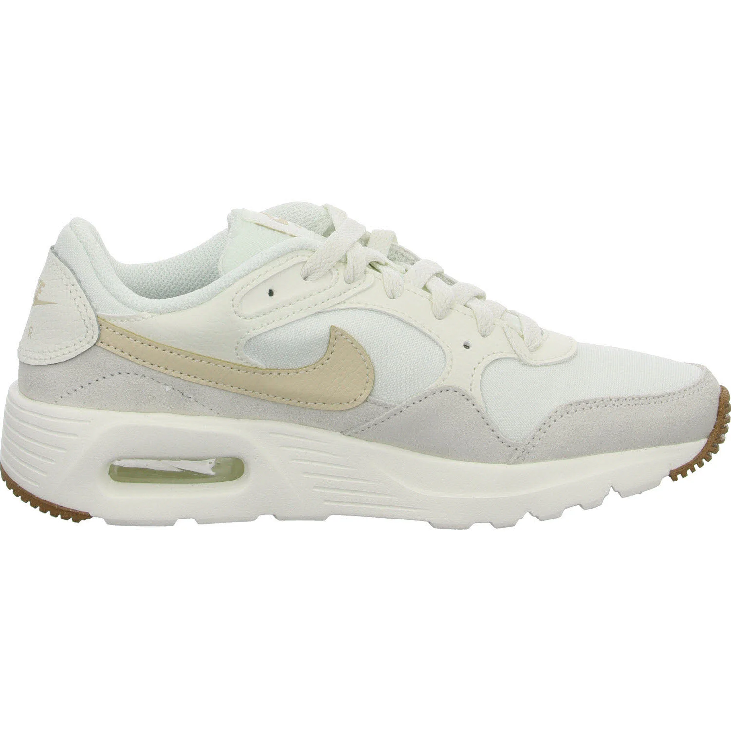 Nike Damen Schnürschuhe CW4554/118 Nike Air Max SC Women"s Shoes sail/sanddrift-gum med brown normal