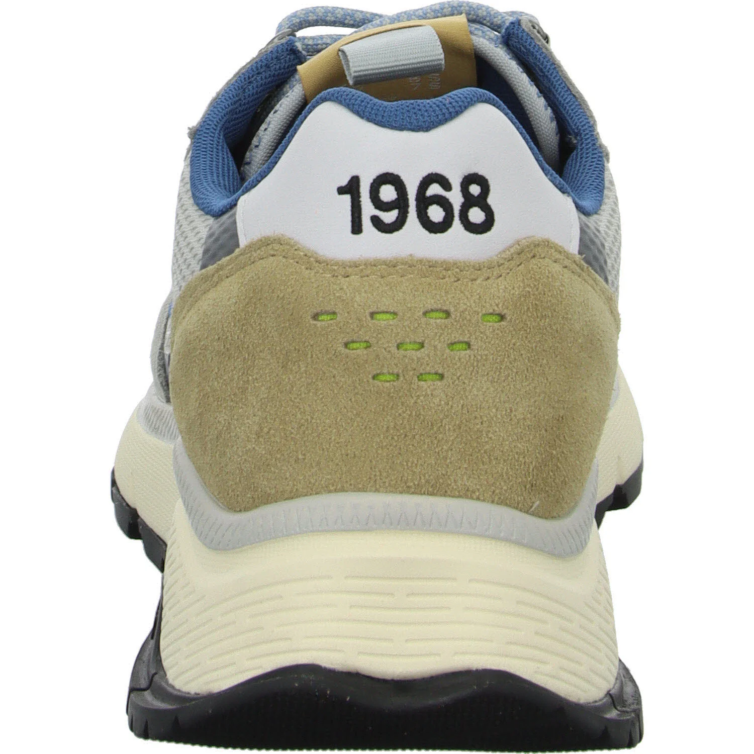 SUN68 Herren Schnürschuhe Z35130 06 FIRE & CAMPING light grey normal