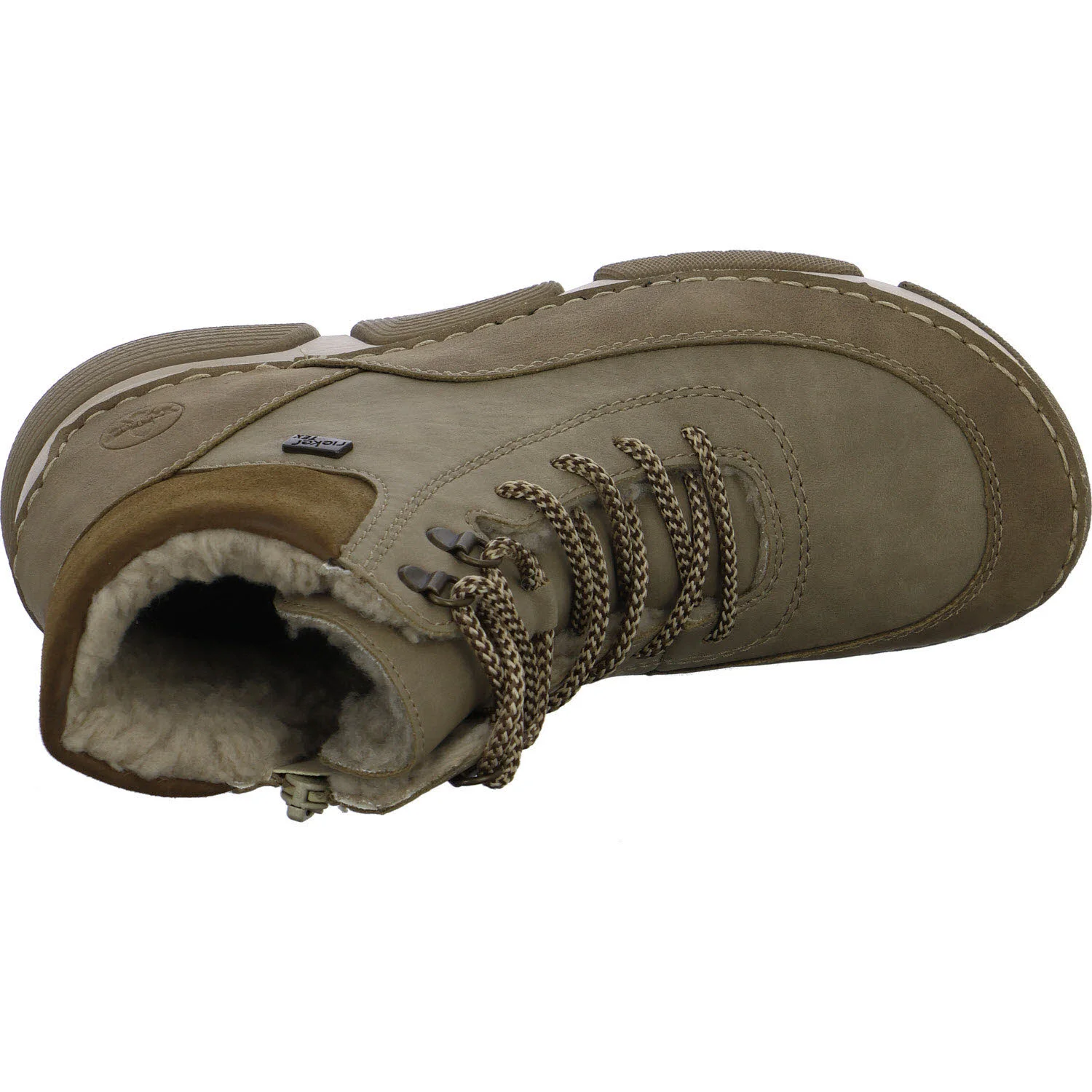 Element 8 von 8 (Bild) – Rieker Damen Schnürstiefel warm 45956-64 45956 fango/congo/holz F 1/2 (normal)