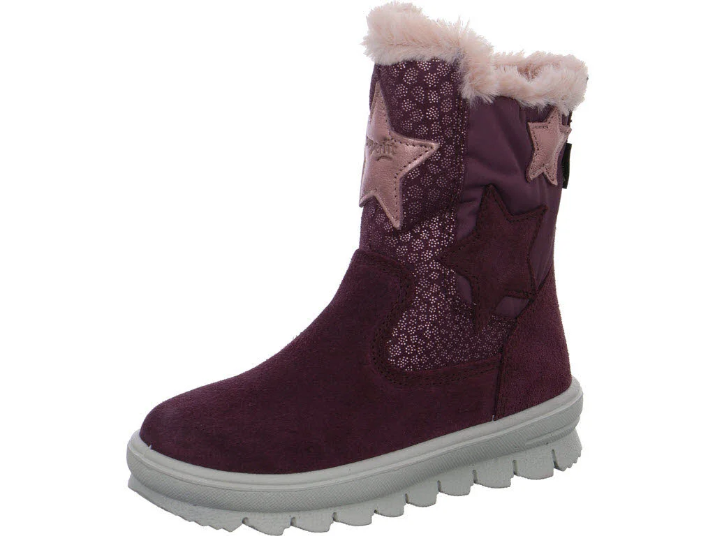 Superfit Kinder Winterstiefel 1-000219-5010 Flavia rot/rosa WMS mittel