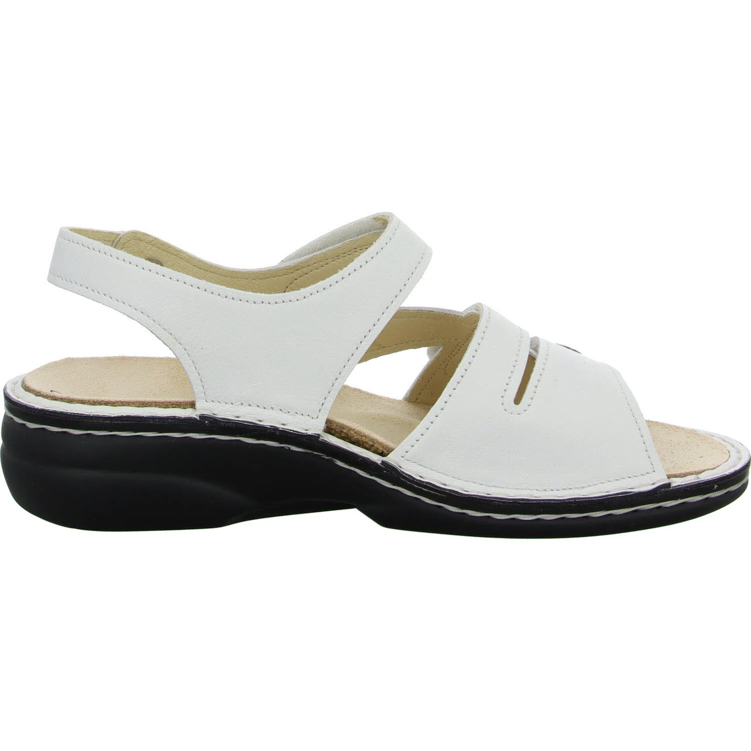 Element 7 von 8 (Bild) – Finn Comfort Damen Sandalen 02562-001000 Gomera weiss weit