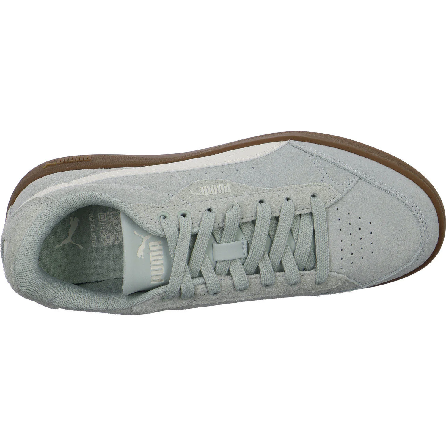 Puma Damen Schnürschuhe 403507 Vikky Star SD créme de mint-warm white normal