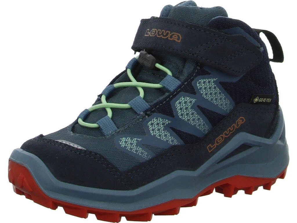 Lowa Kinder Schaftstiefel 641629/6968 MADDOX PRO GTX MID VC JR navy/rauchblau normal