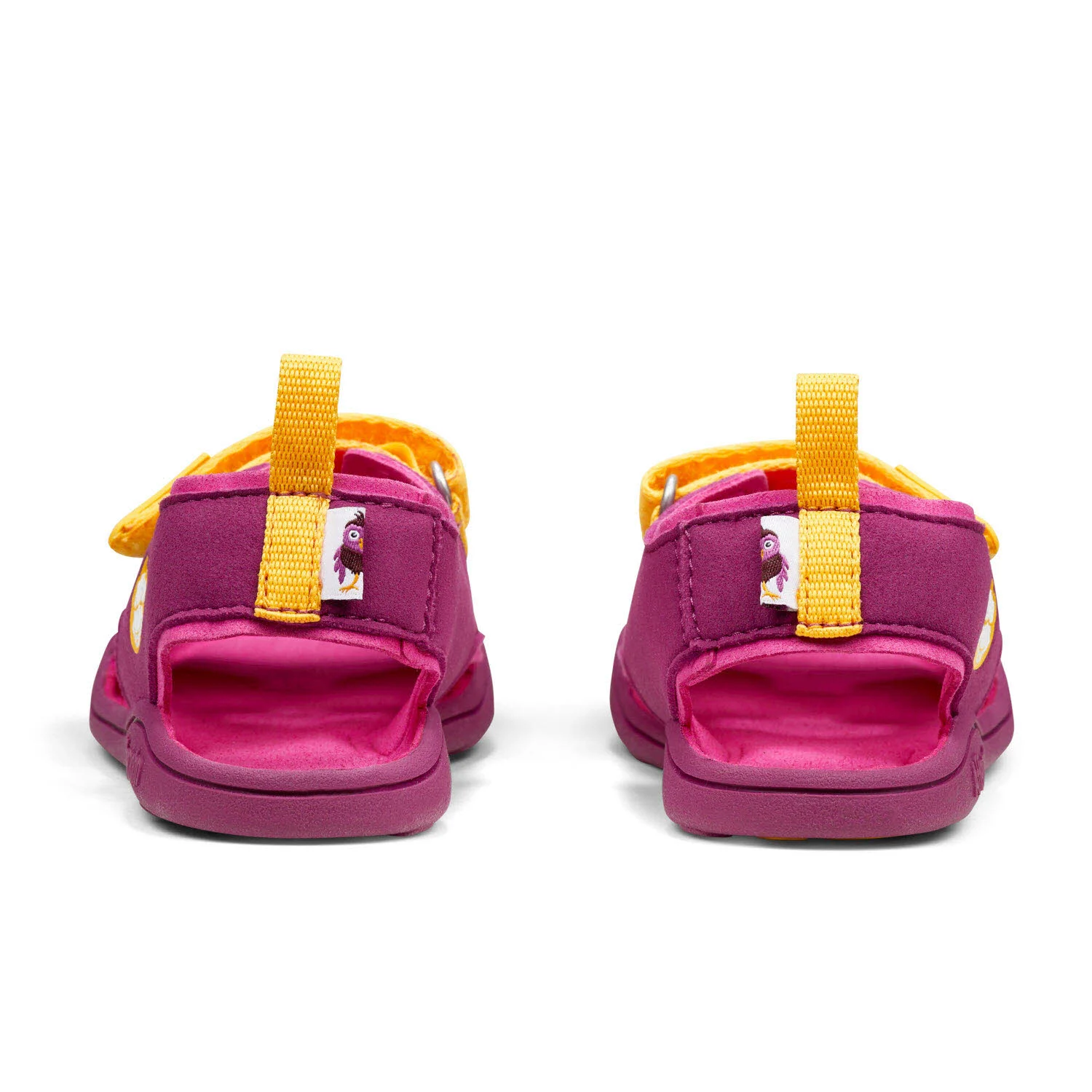 Affenzahn Kinder Sandalen 00392-40010 Sandale Vegan Airy Vogel gelb/lila normal
