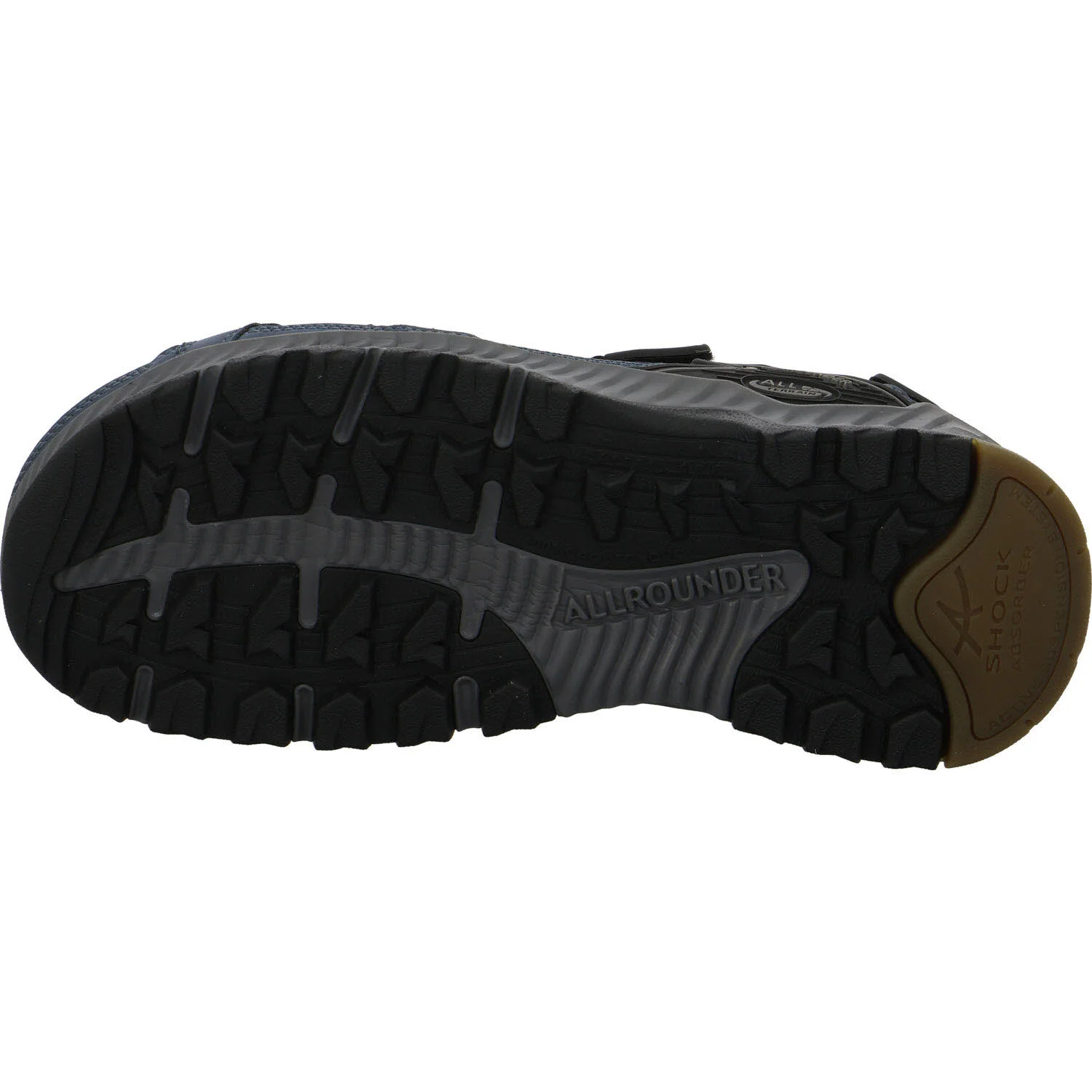Allrounder by Mephisto Herren Sandalen P2008675 Honduras eclipse normal