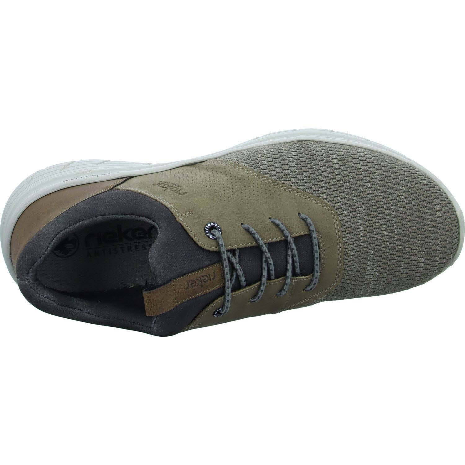 Element 8 von 8 (Bild) – Rieker Herren Slipper 13150-64 13150 kiesel/fango/nuss/rauch G 1/2 (weit)