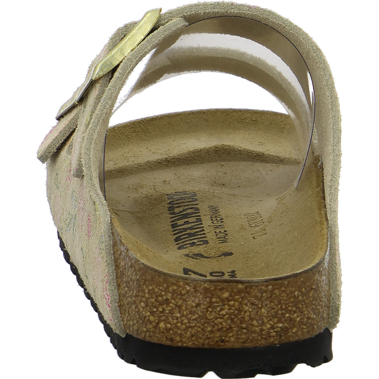 BIRKENSTOCK Pantoletten 1031736 Arizona sandcastle flower print schmal