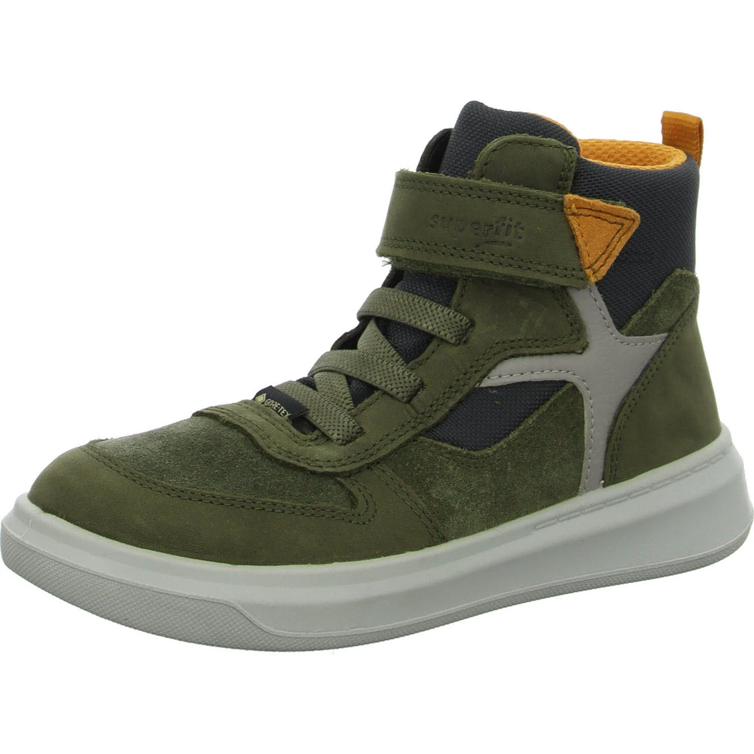 Element 2 von 8 (Bild) – Superfit Kinder Schaftstiefel 1-006478-7000 Cosmo grün/grau WMS weit