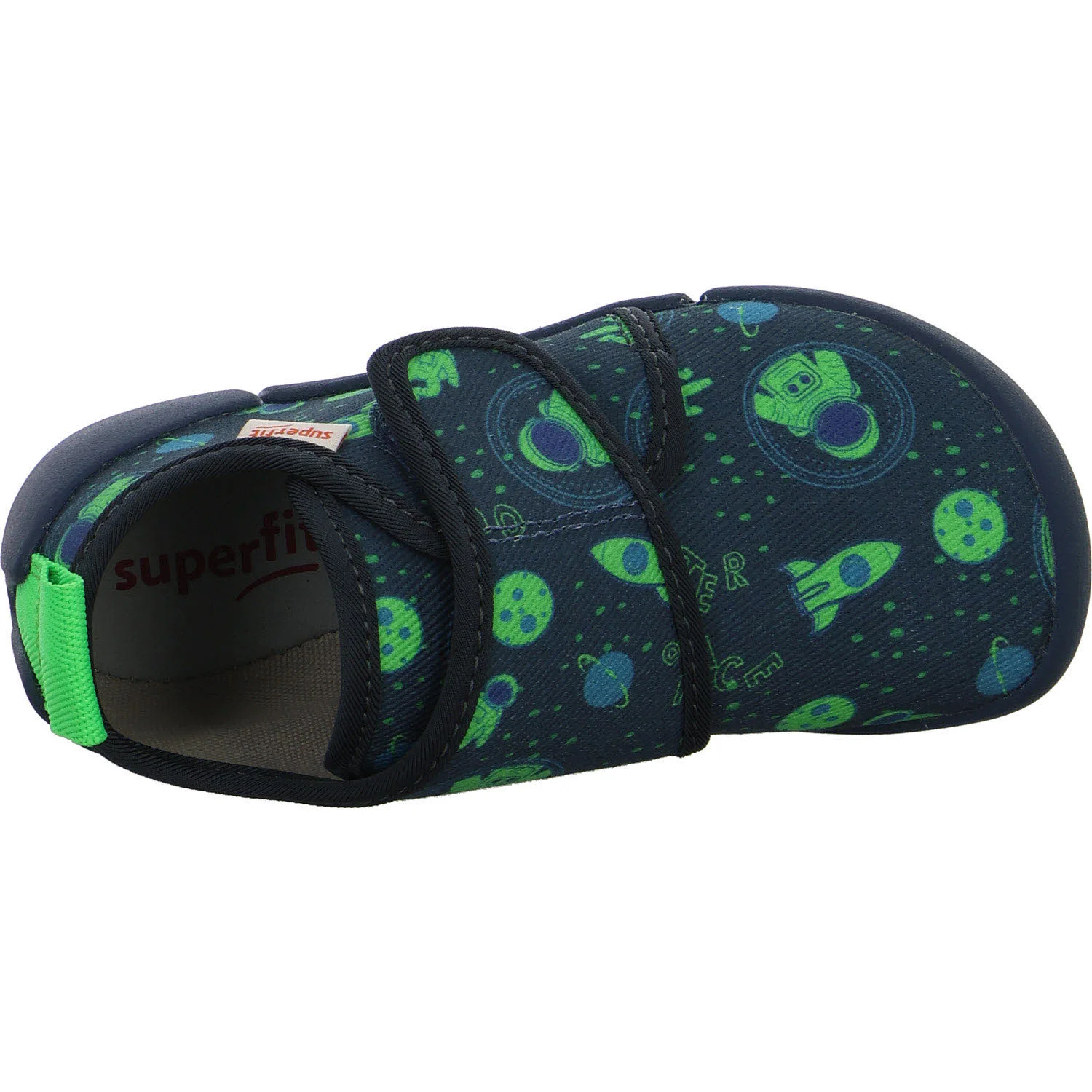 Element 8 von 8 (Bild) – Superfit Kinder Hausschuhe 1-006700-8030 Venti blau/mehrfarbig WMS weit
