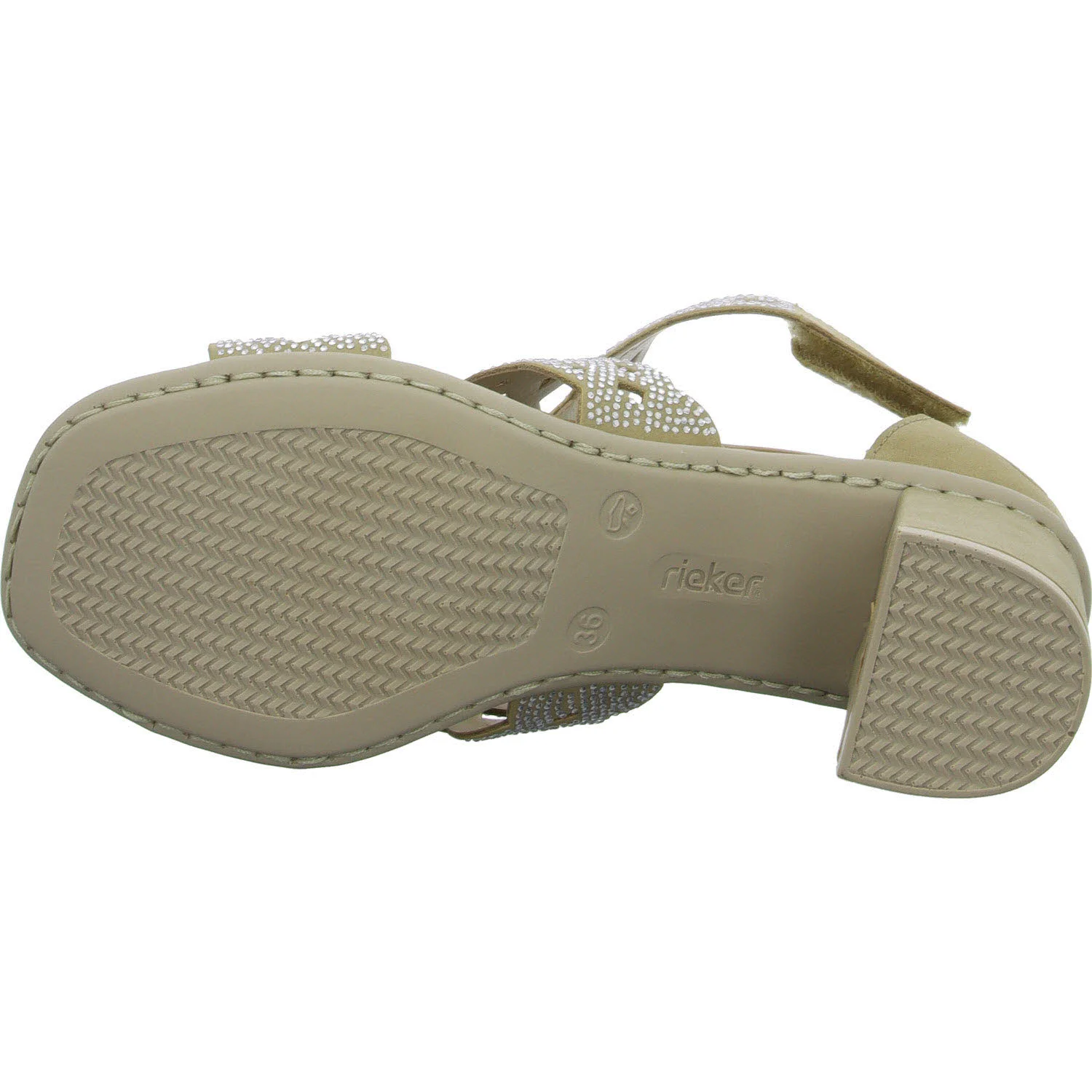 Rieker Damen Sandalen 64773-61 64773 porzellan F (normal)