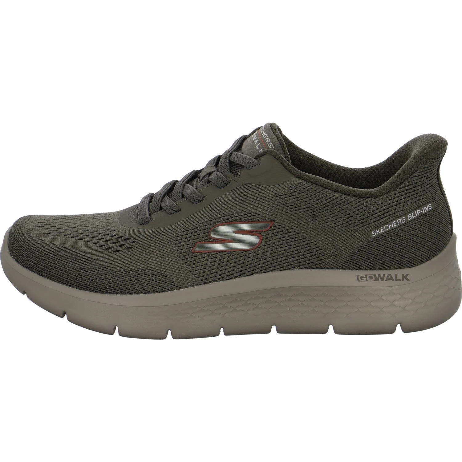 Skechers Herren Slipper 216924 DKTP GO WALK Flex - Master dark taupe normal