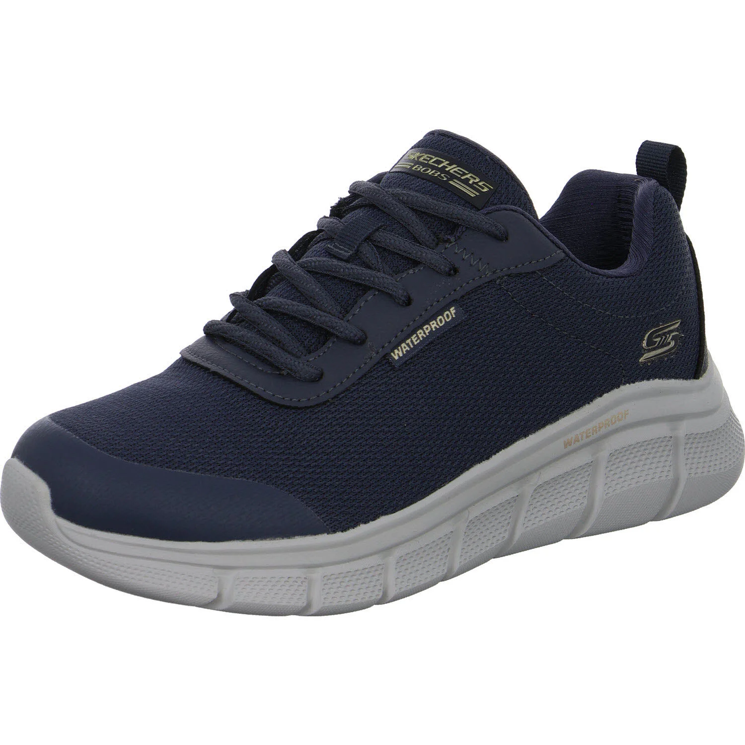 Skechers Damen Schnürschuhe 117351 DKNV BOBS Sport B Flex - Flex Proof dark navy normal