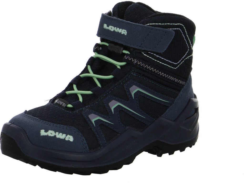 Lowa Kinder Winterstiefel 641781/6906 Maddox warm GTX Mid Jr navy/jade normal