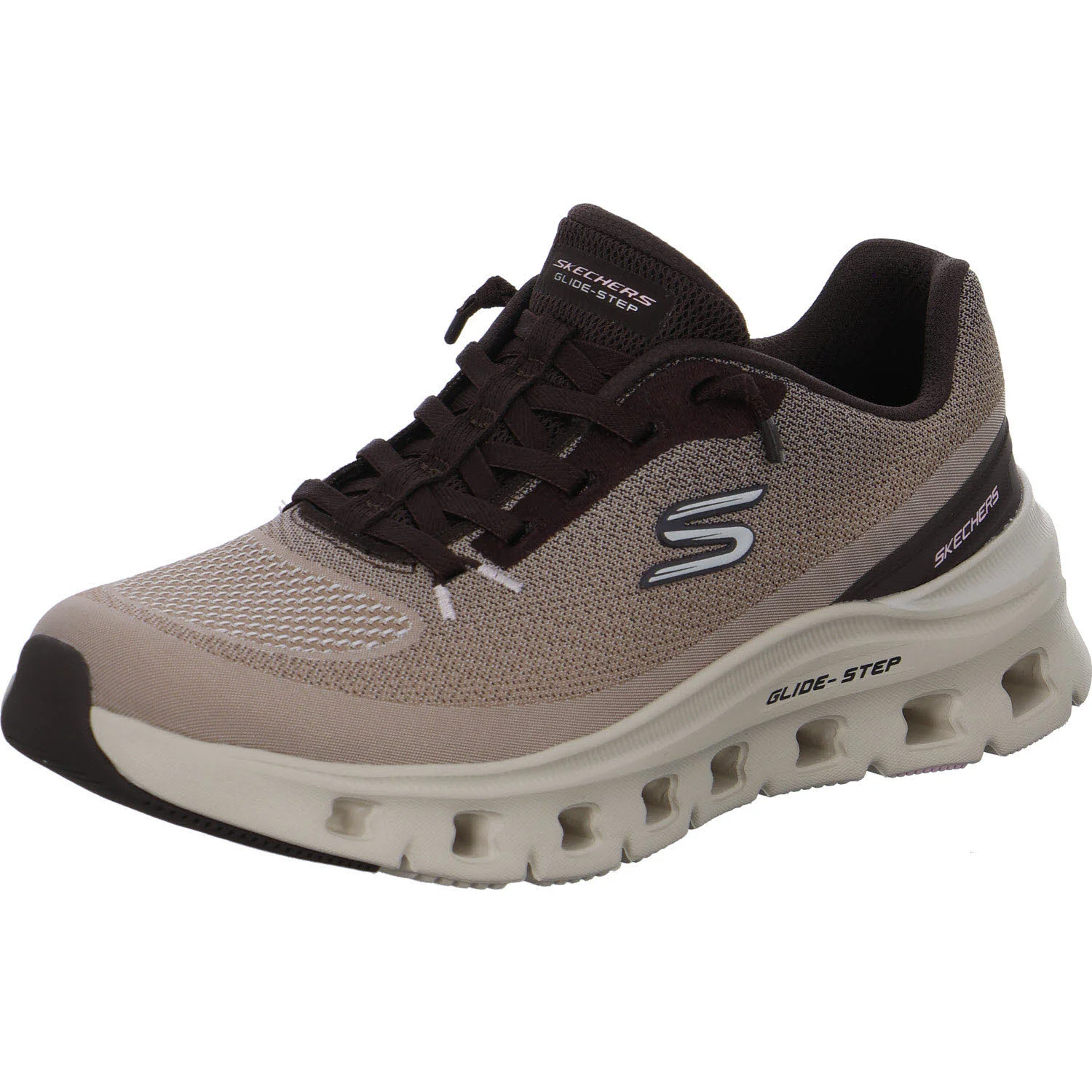 Skechers Damen Slipper 150437 BRN Glide-Step Pro - Soft Mirage brown normal