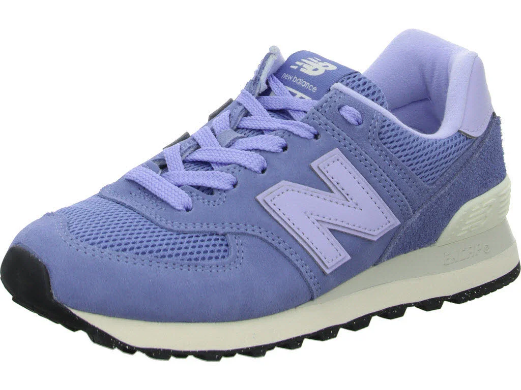 New Balance Damen Schnürschuhe W57458W 574 blue indigo/ NB 102 white normal