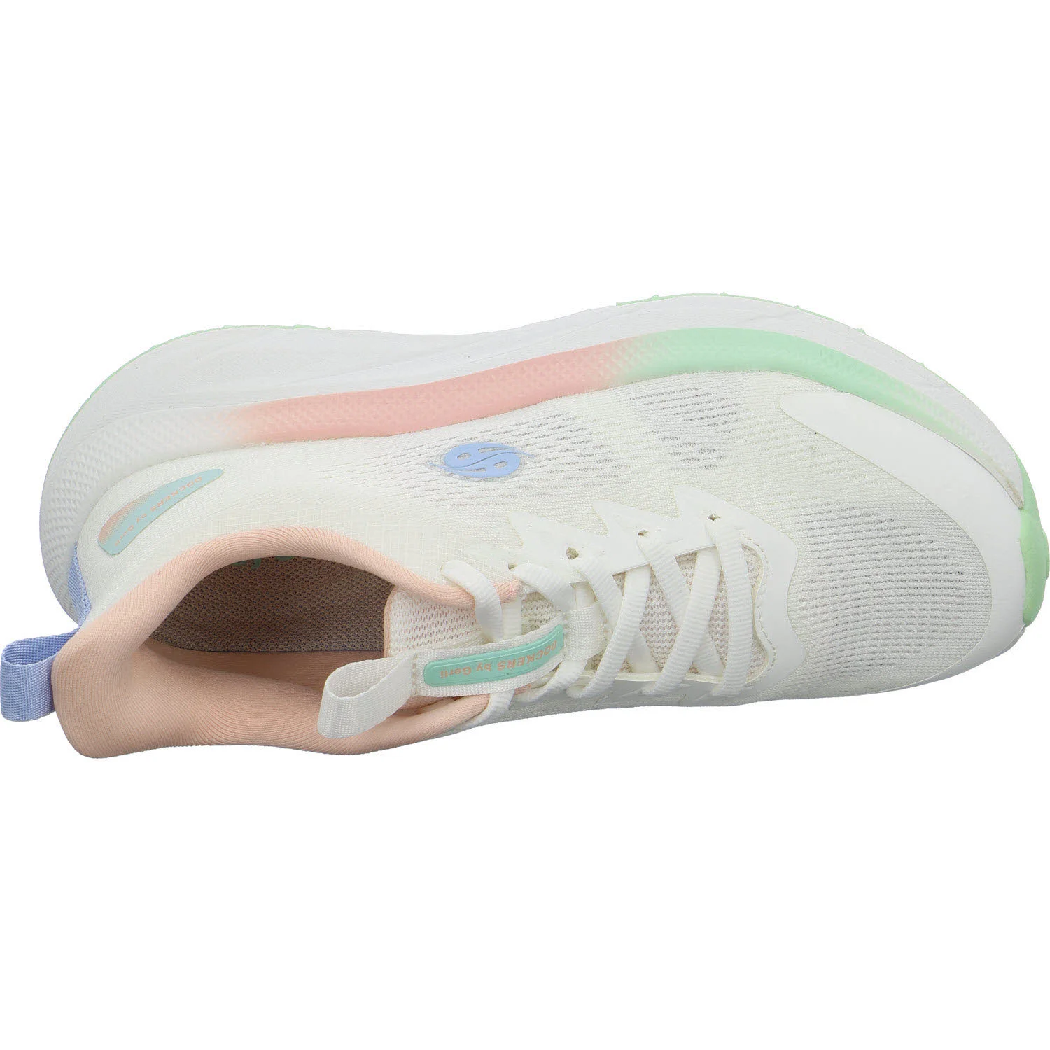 Dockers by Gerli Damen Schnürschuhe 58AT201700509 58AT201700 weiss/multi normal