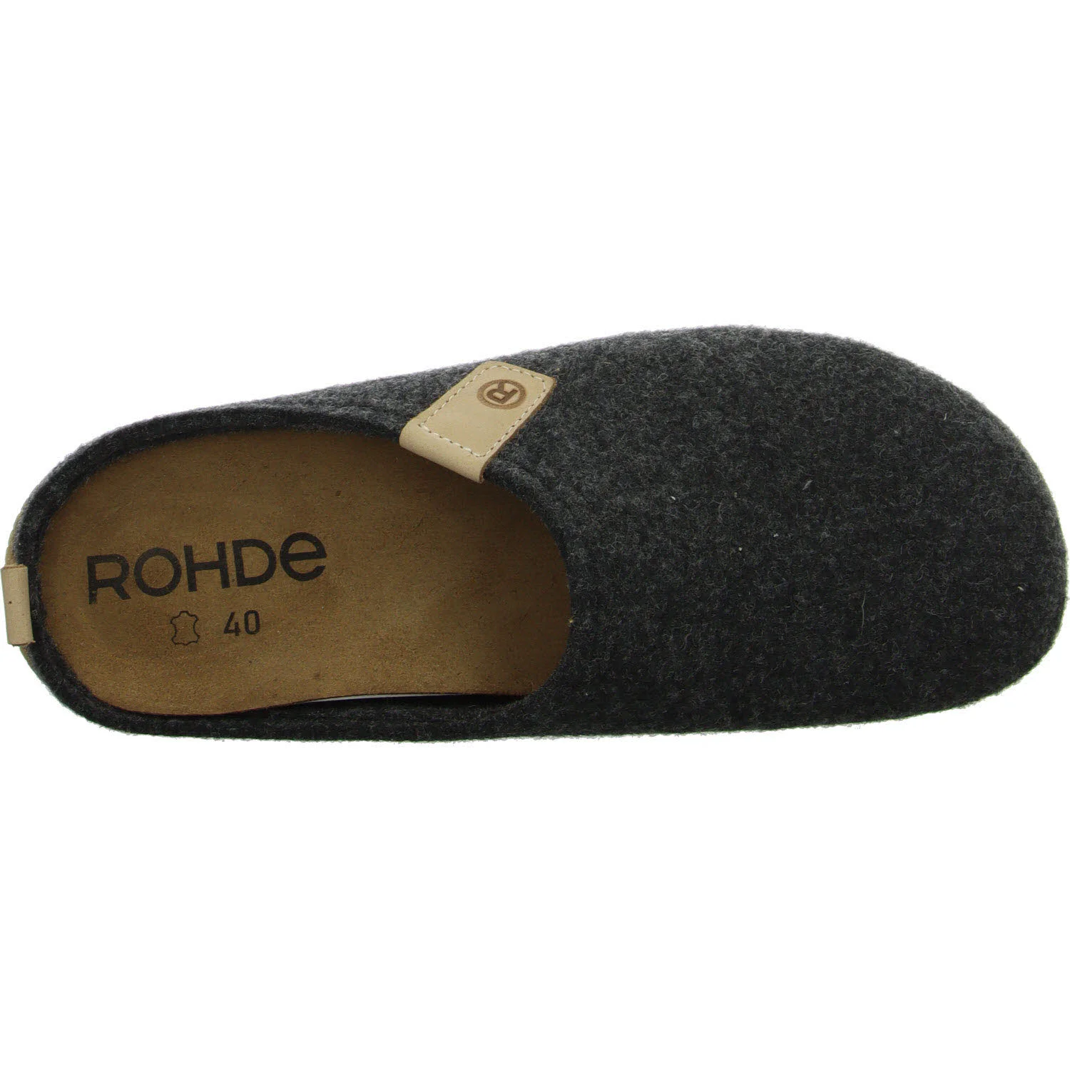 Element 8 von 8 (Bild) – ROHDE Herren Winterpantoffel 6920/82 Tivoli-H anthrazit G 1/2 (normal)
