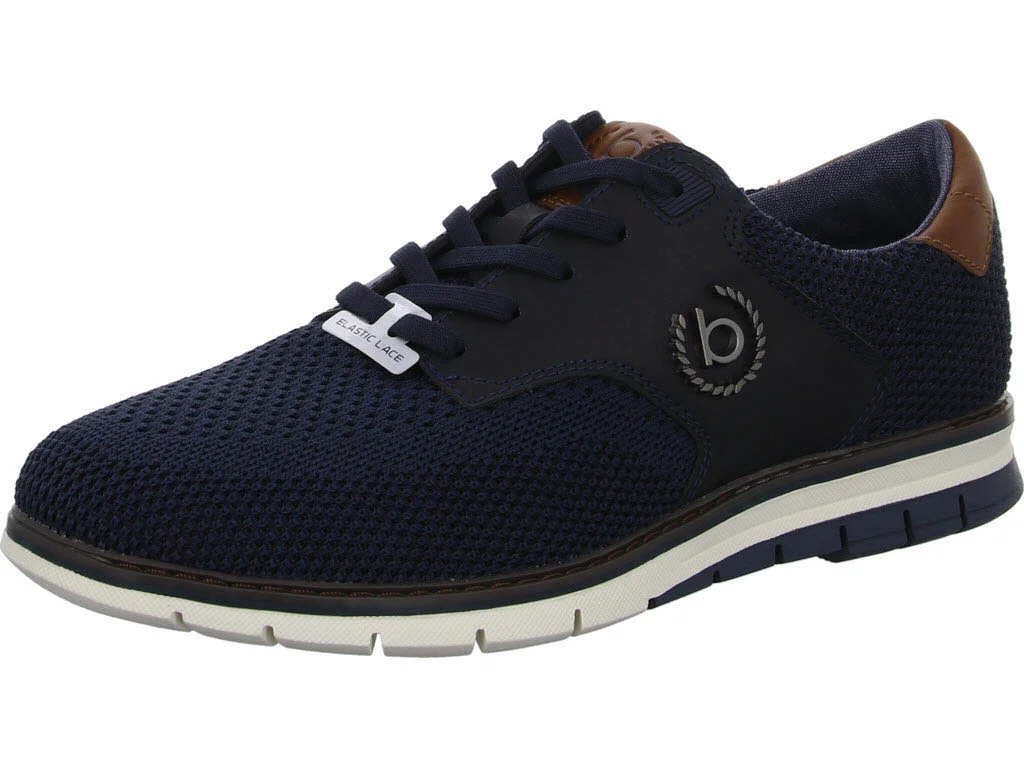 Bugatti men Herren Schnürschuhe 311916096900-4100 Sandman dark blue normal