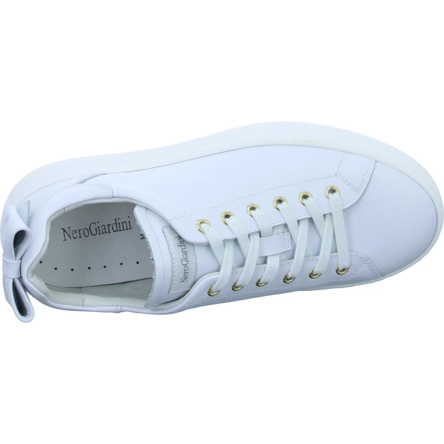 NeroGiardini Damen Schnürschuhe E306521D 707 E306521D bianco normal