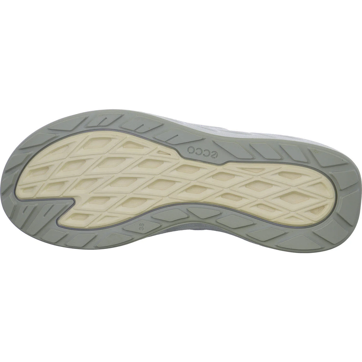 Ecco Damen Schnürschuhe 850303/57019 Biom 720 W shadow white/white/white normal