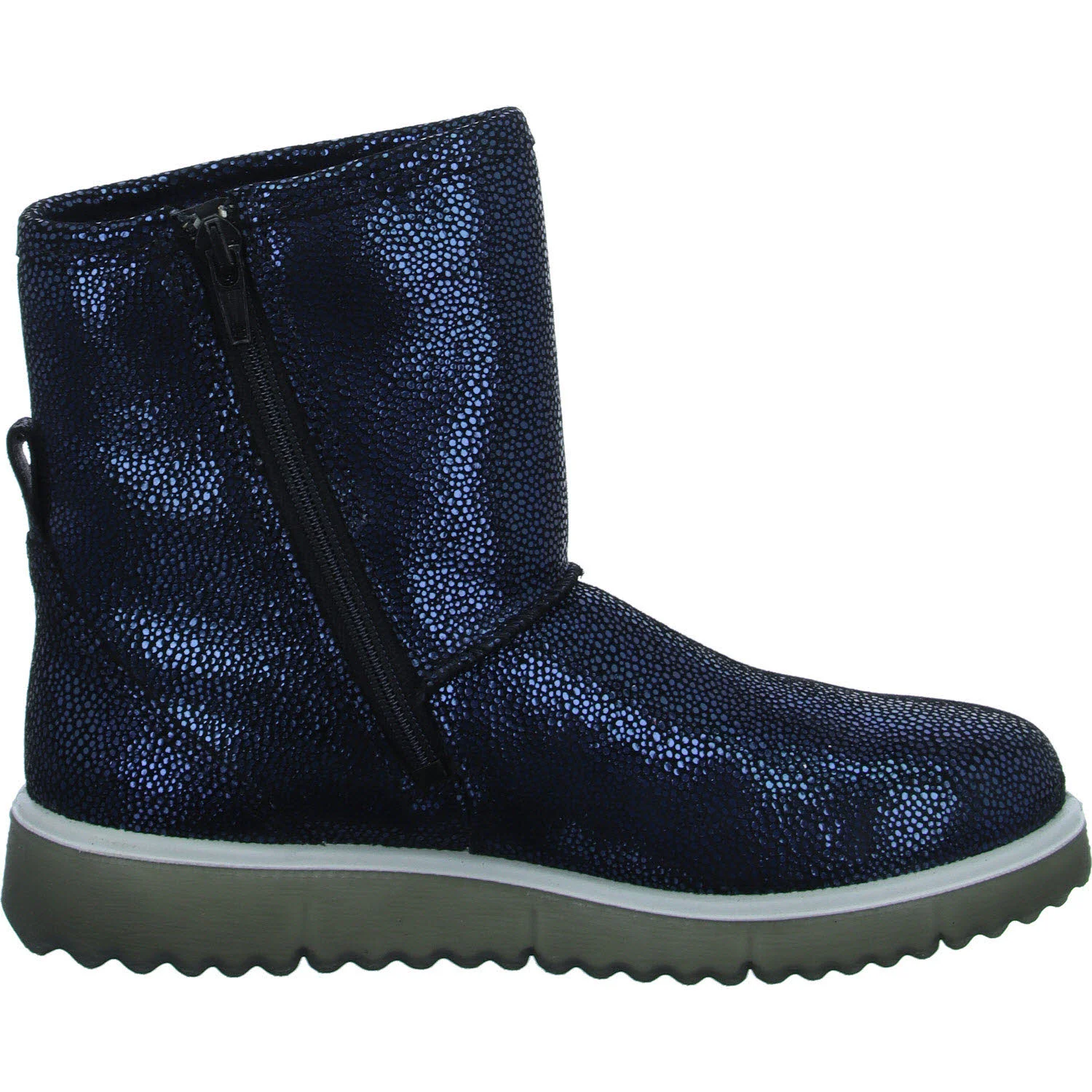 Element 7 von 8 (Bild) – Superfit Kinder Winterstiefel 1-809485-0020 Lora schwarz/blau WMS mittel