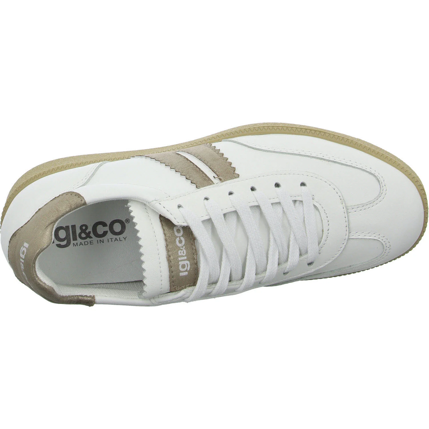IGI&Co Damen Schnürschuhe 7654500/61022 D.ATALA bianco/campagne normal