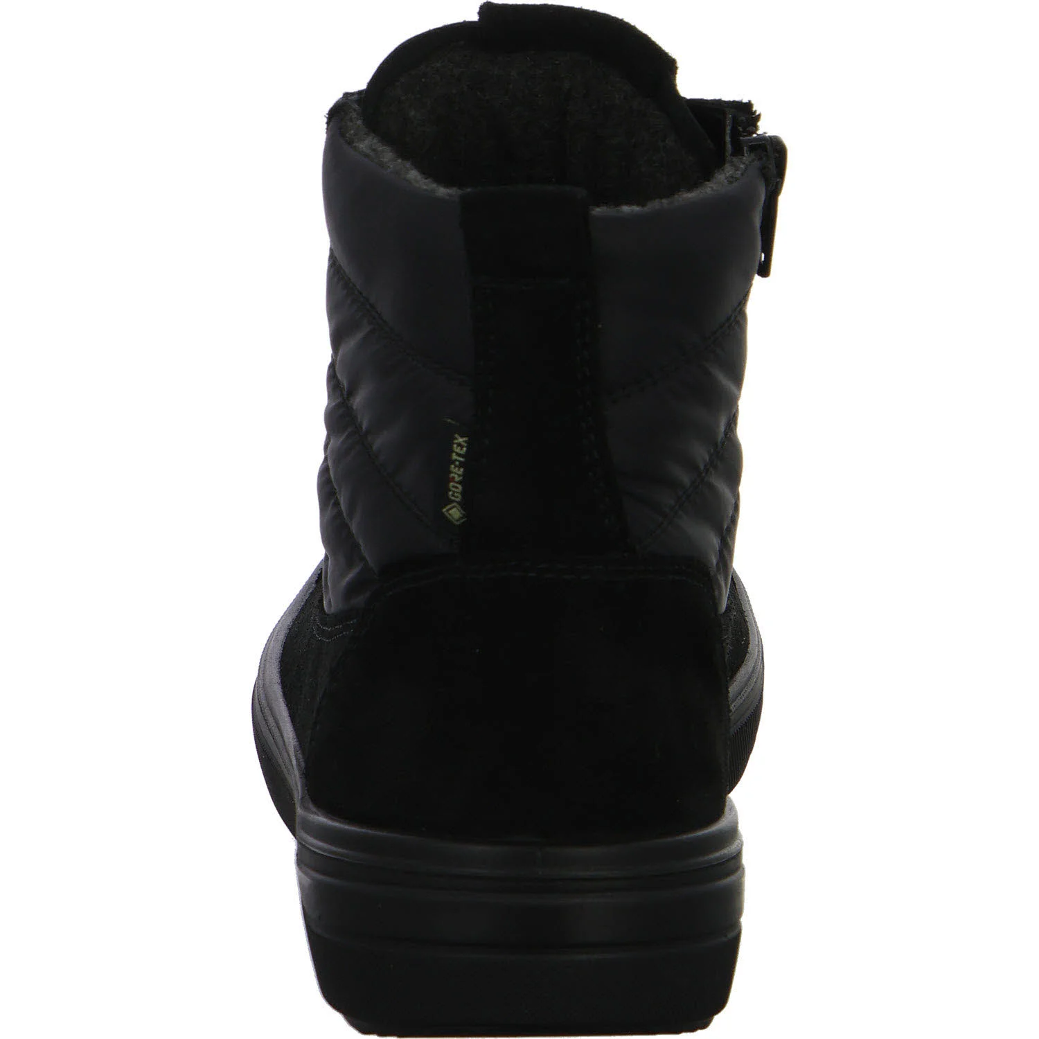 Legero Damen Schnürstiefel warm 2-000481-0000 Milena schwarz (schwarz) H (weit)