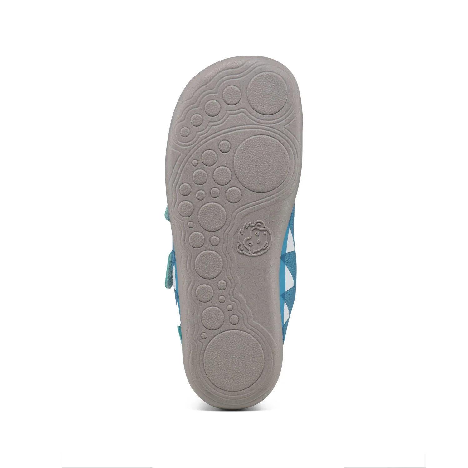 Affenzahn Kinderschuh zum Schlupfen 00391-30211 Lucky Hai blau normal