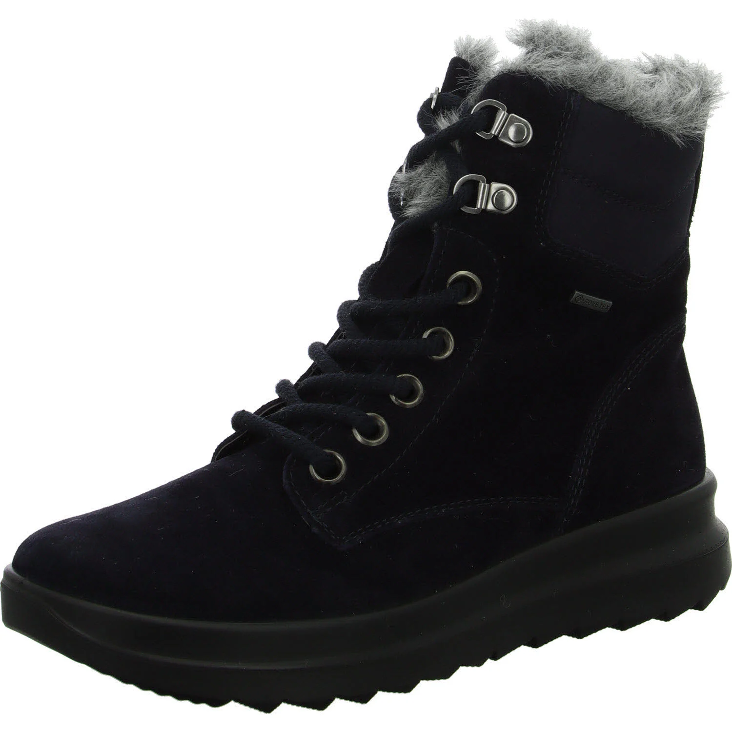 Element 2 von 8 (Bild) – Legero Damen Schnürstiefel warm 2-000351-8000 Dreamer ocaen (blau) H (weit)