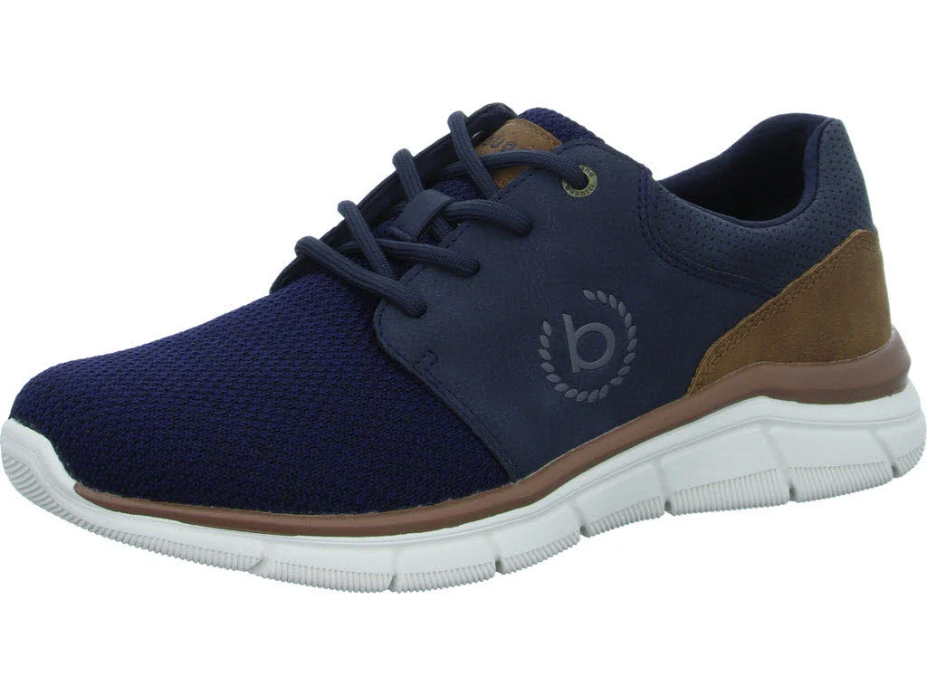 Bugatti men Herren Schnürschuhe 341AFA016900-4100 Soa dark blue normal