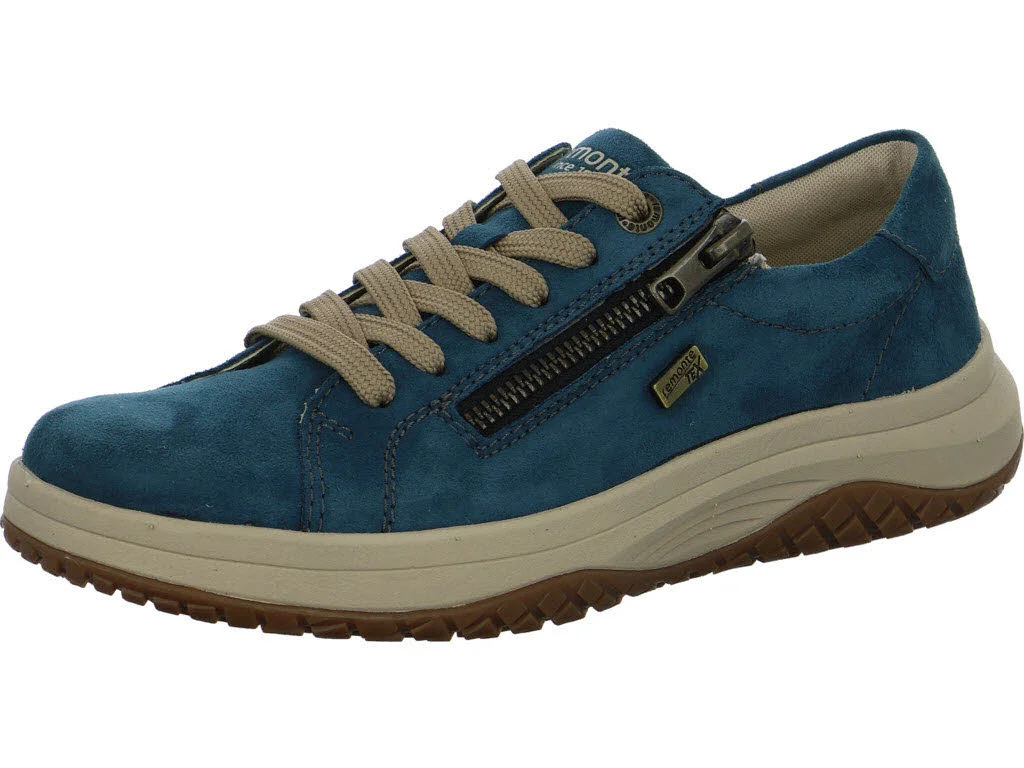 Remonte Damen Schnürschuhe D3Q00-12 D3Q00 petrol G (weit)