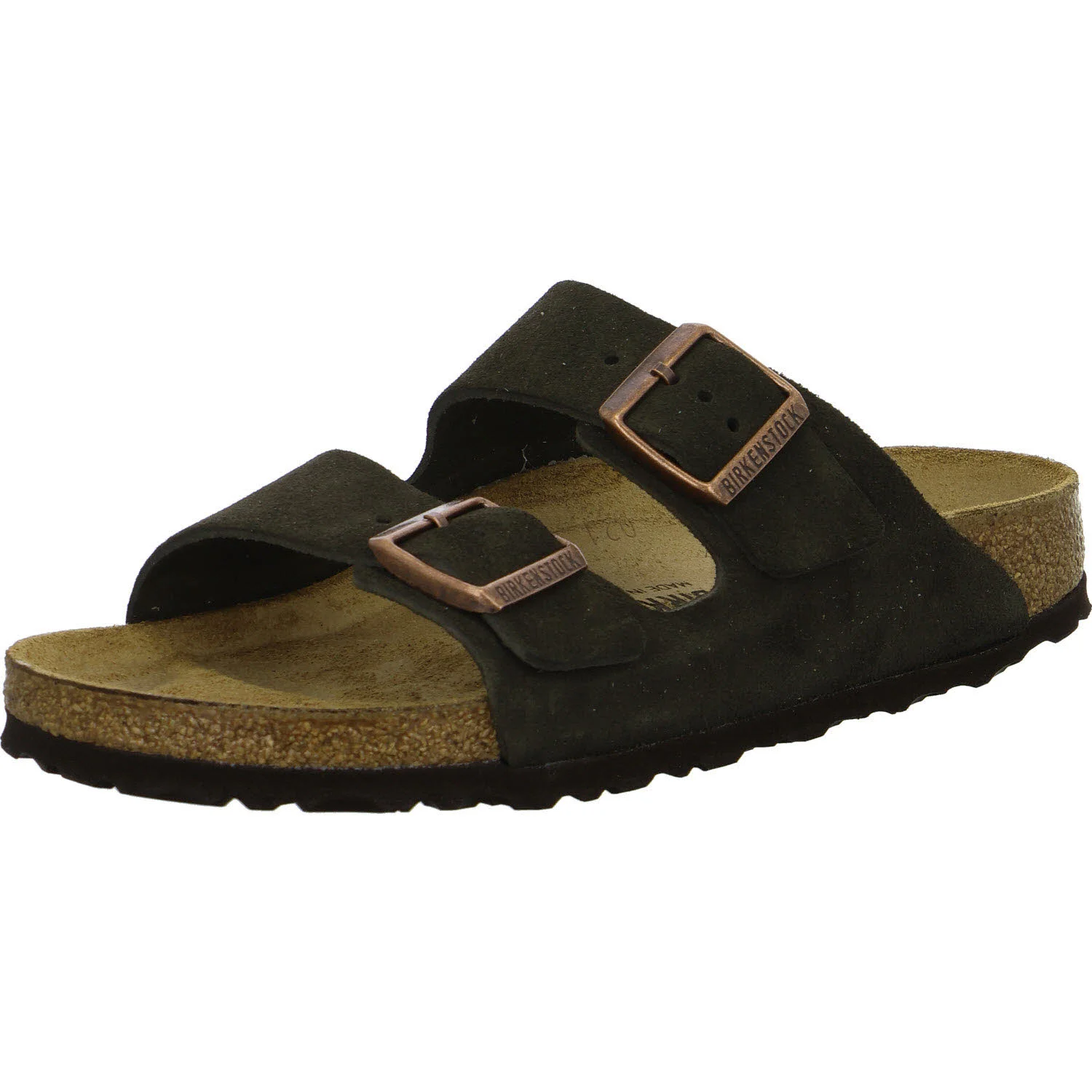 BIRKENSTOCK Pantoletten 1027083 Arizona Soft Footbed mocca schmal