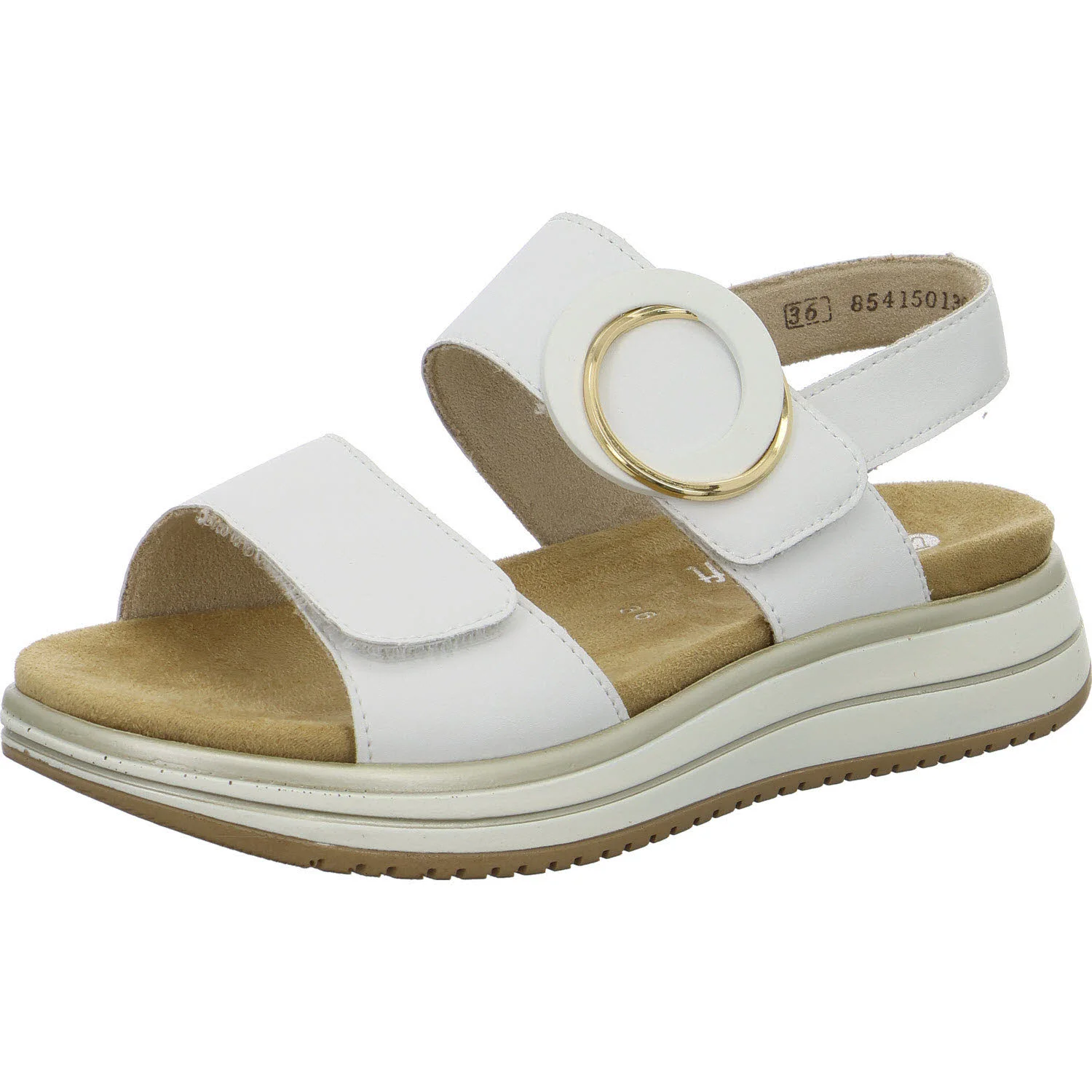 Remonte Damen Sandalen D1J63-80 D1J63 weiss F 1/2 (normal)