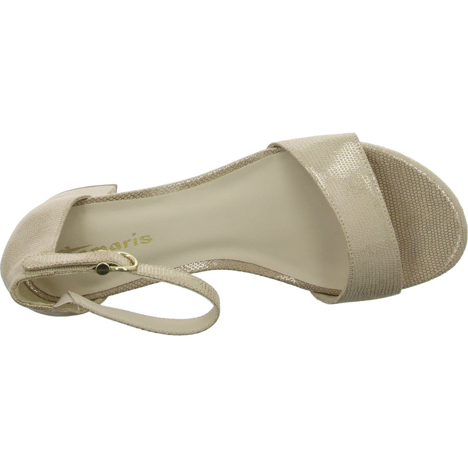 Element 8 von 8 (Bild) – Tamaris Damen Sandalen 1-28201-42/968 1-28201-42 light gold structure normal