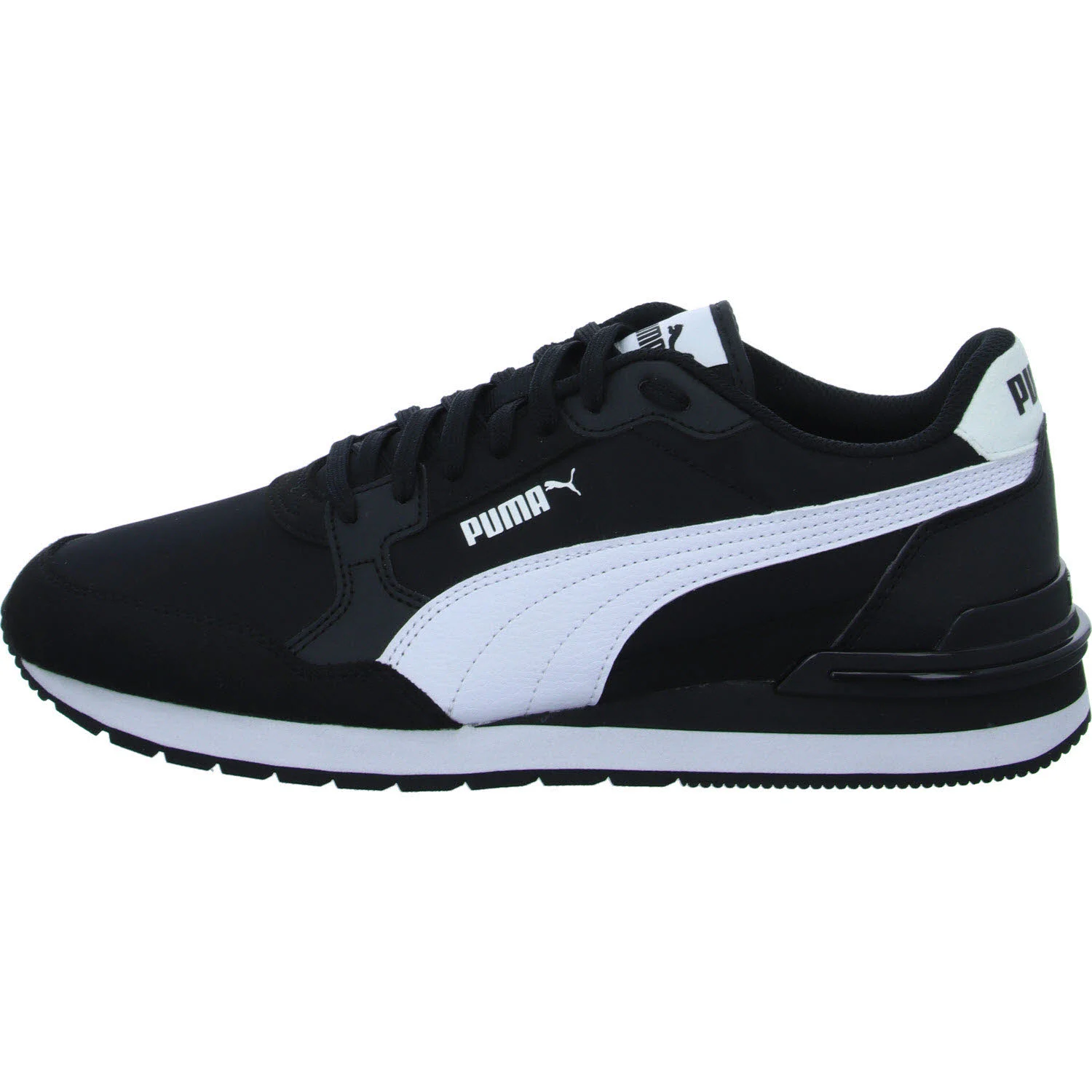Puma Herren Schnürschuhe 399069/001 ST RUNNER V4 NL PUMA BLACK-PUMA WHIT normal