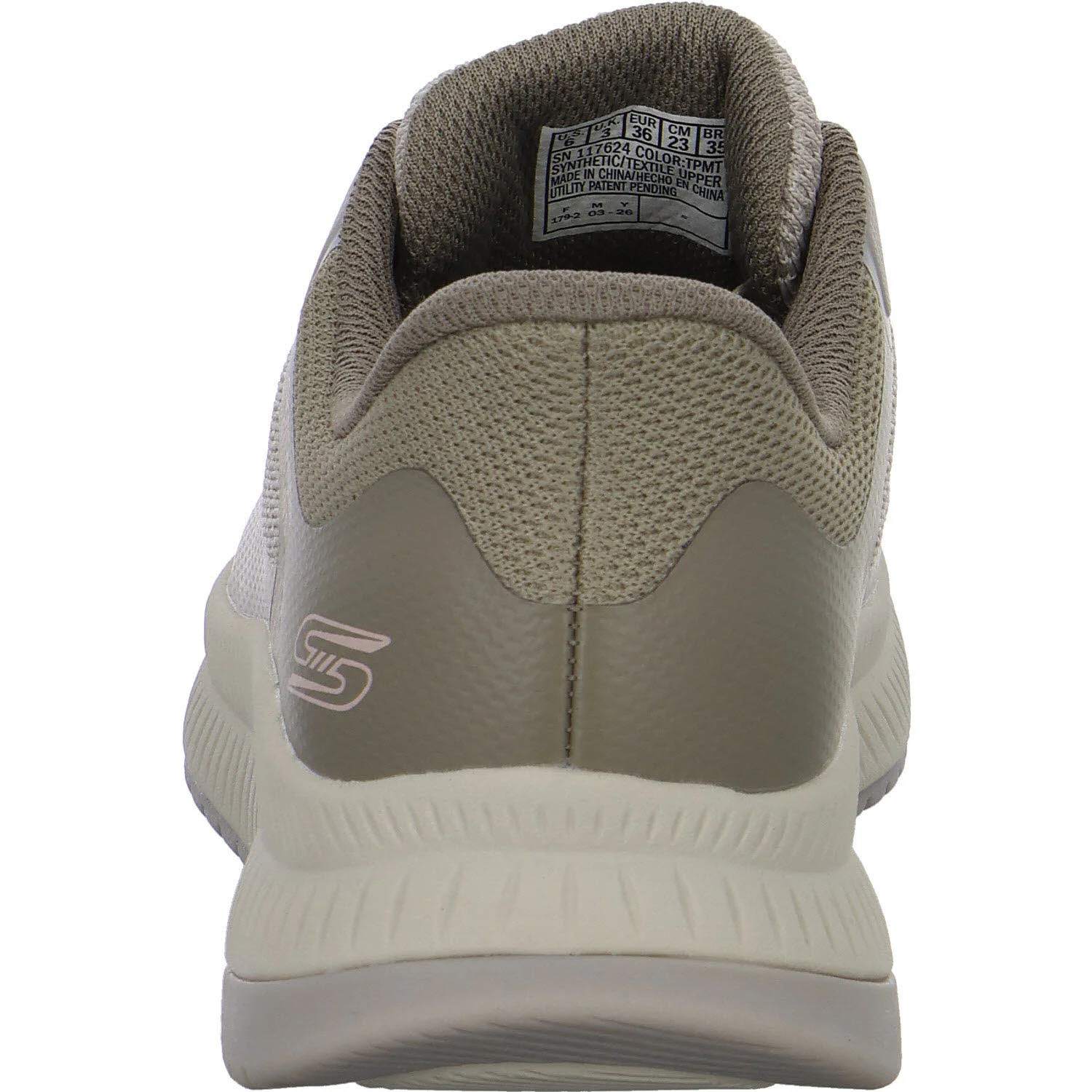 Element 4 von 8 (Bild) – Skechers Damen Slipper 117624 TPMT BOBS Squad 4 - Staple Look taupe/multi normal