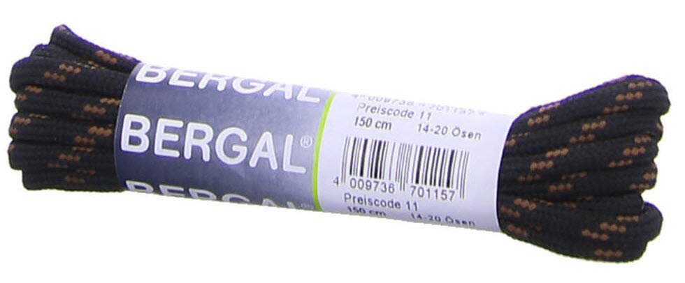 Bergal Senkel sonstiges 80701151 BERGSCHUHSENKEL 151 schwarz/hellbraun