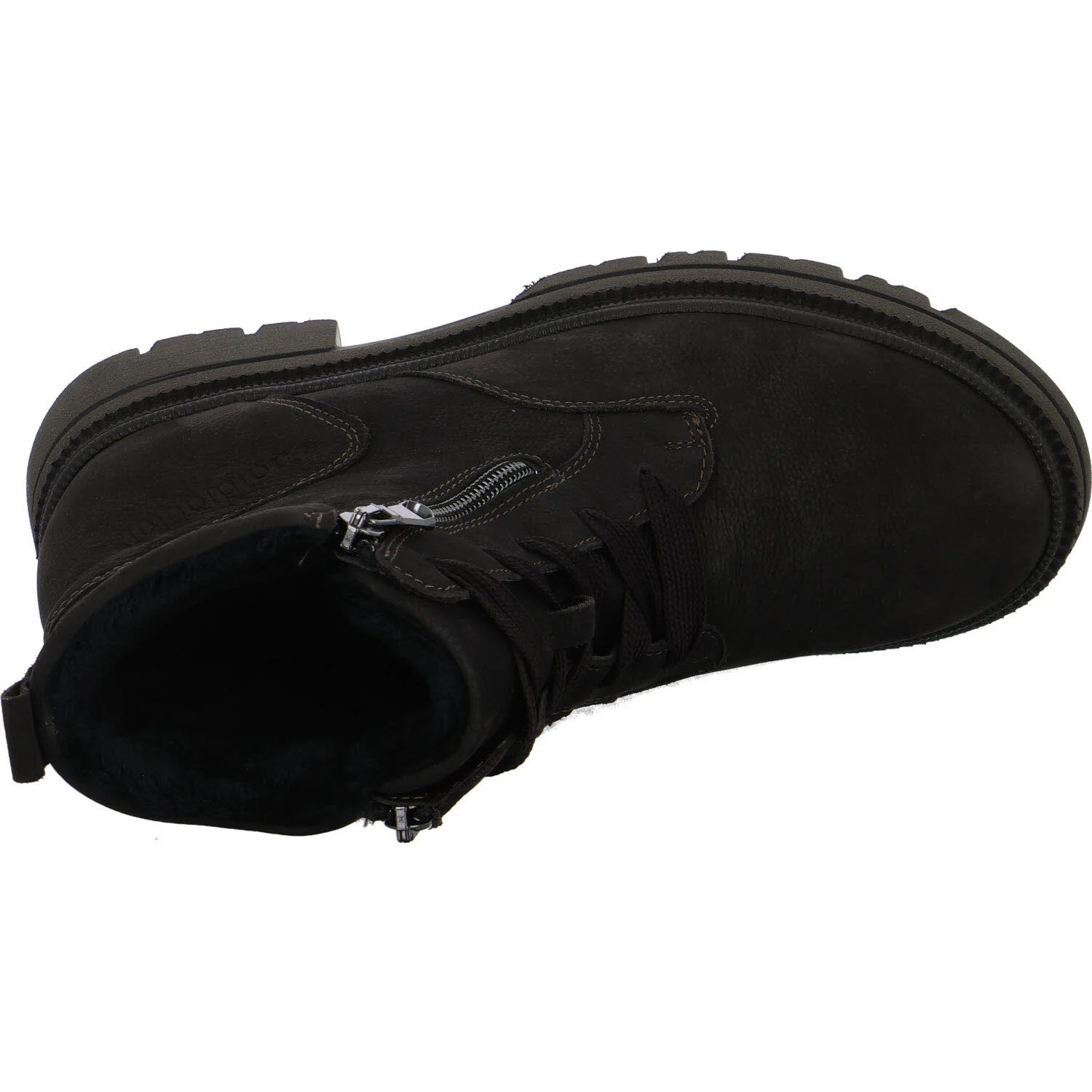 Waldläufer Damen Schnürstiefel warm 930802-190/166 H-Amara darkbrown H (weit)