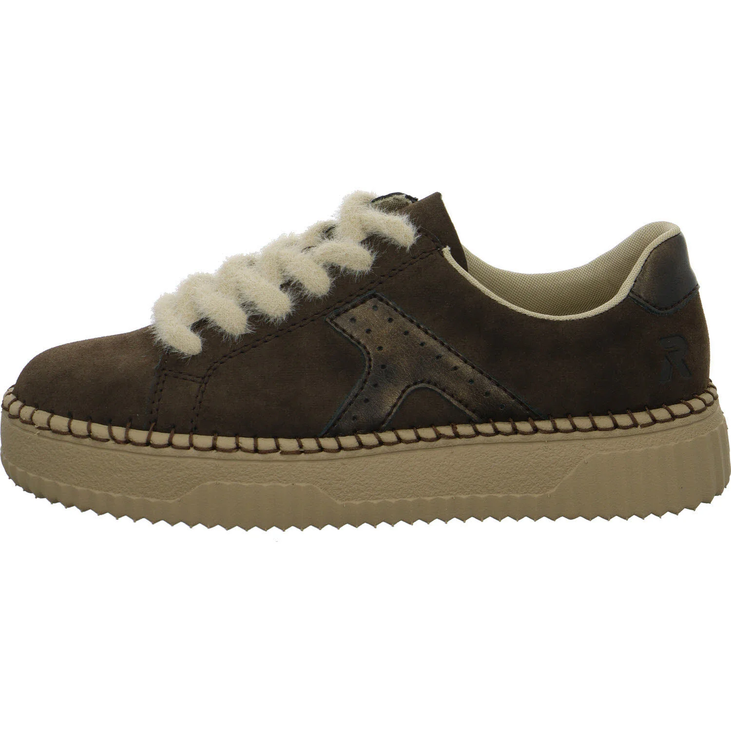 Rieker Damen Schnürschuhe N9920-25 N9920 erde/antik F (normal)