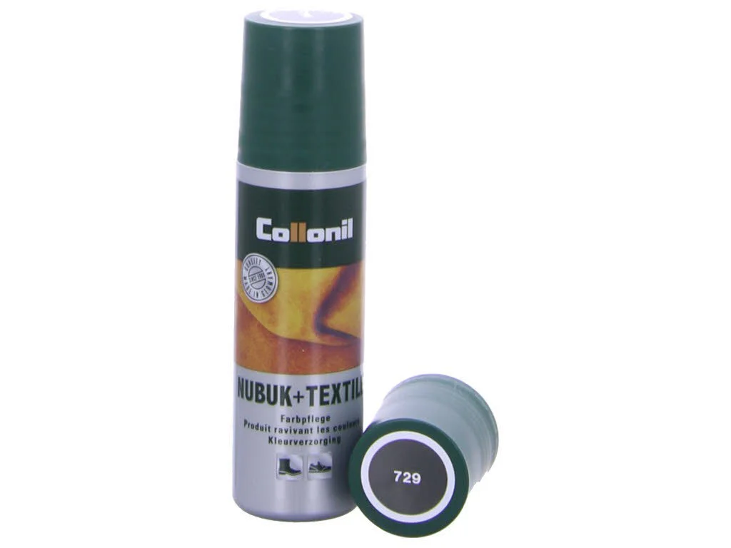 Collonil Flüssigpflege 51130001729 Nubuk + Textile 100ml dunkelgrau 729