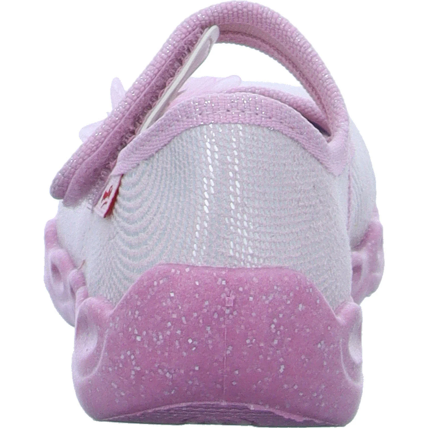 Superfit Kinder Hausschuhe 1-006271-5540 Bubble rosa/weiß WMS mittel