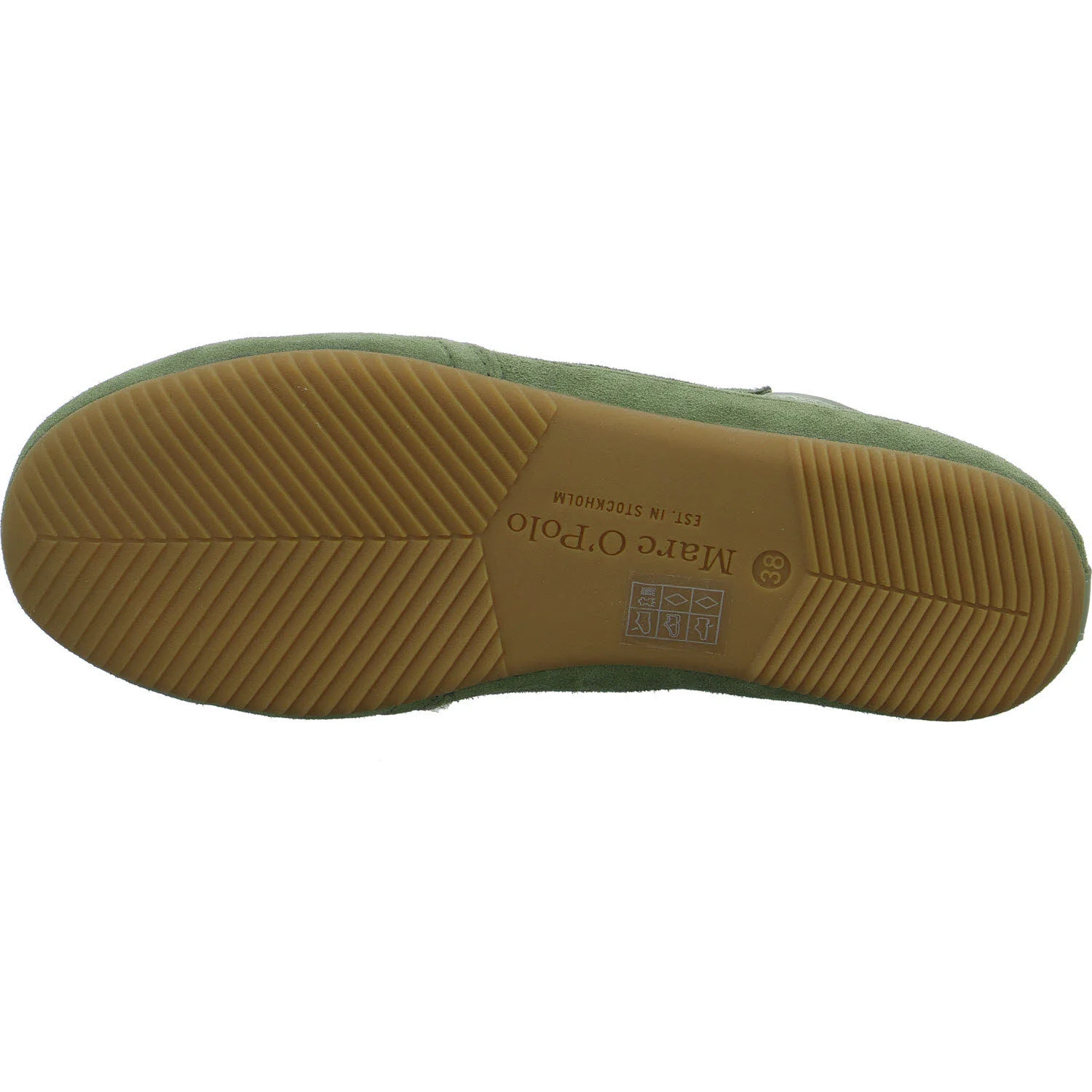 Marc O'Polo Damen Schnürschuhe 603 19333501 349 428 603 19333501 349 fresh sage normal