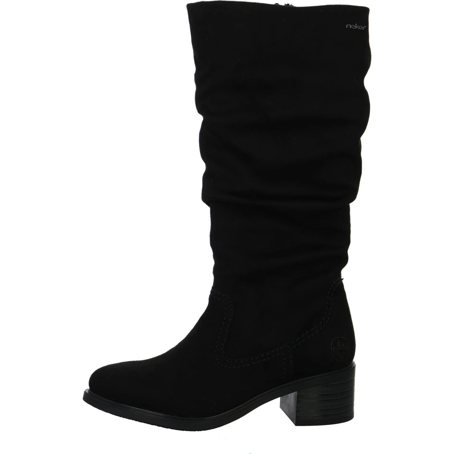 Element 5 von 6 (Bild) – Rieker Damen Langschaftstiefel 74192-00 74192 schwarz F 1/2 (normal)