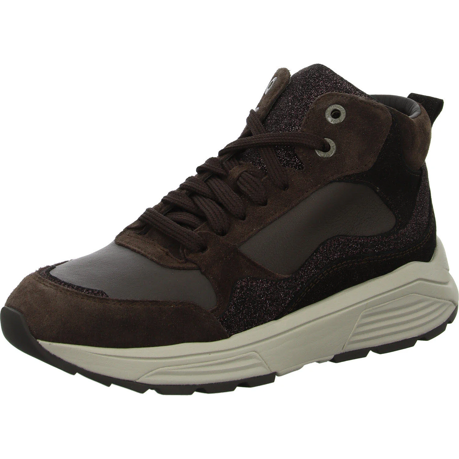 Xsensible Damen Schnürstiefel 33008.3/360-GX Tower dark brown combi GX (normal)