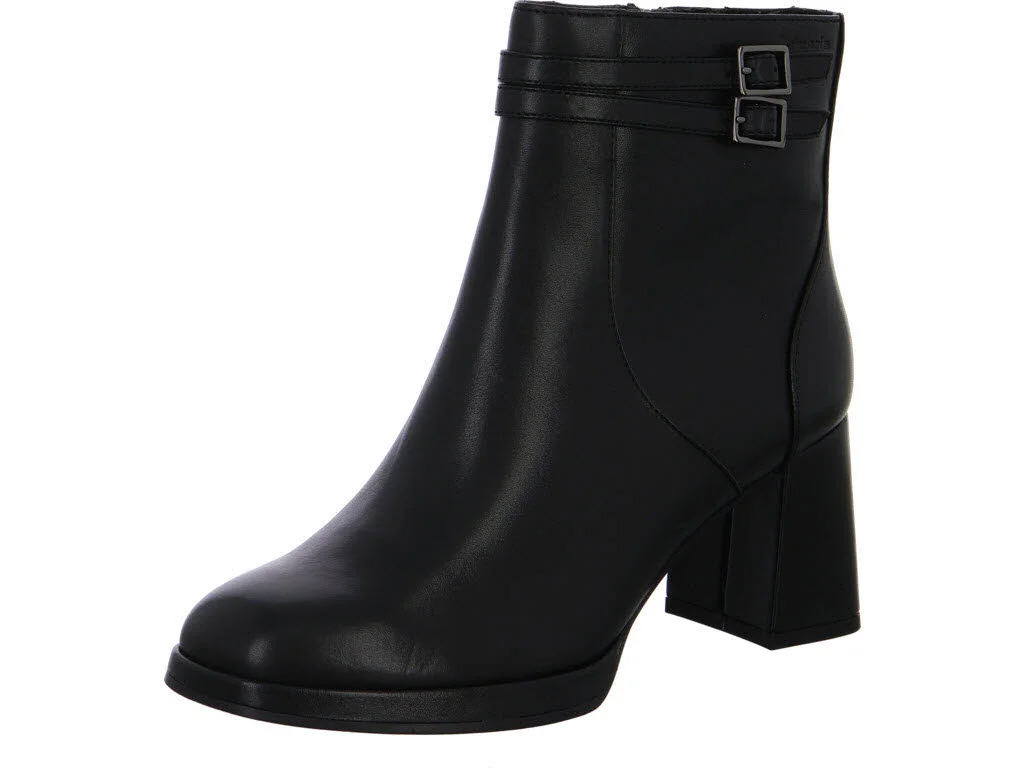 Tamaris Comfort Damen Stiefeletten 8-85308-47-001 8-85308-47 black weit