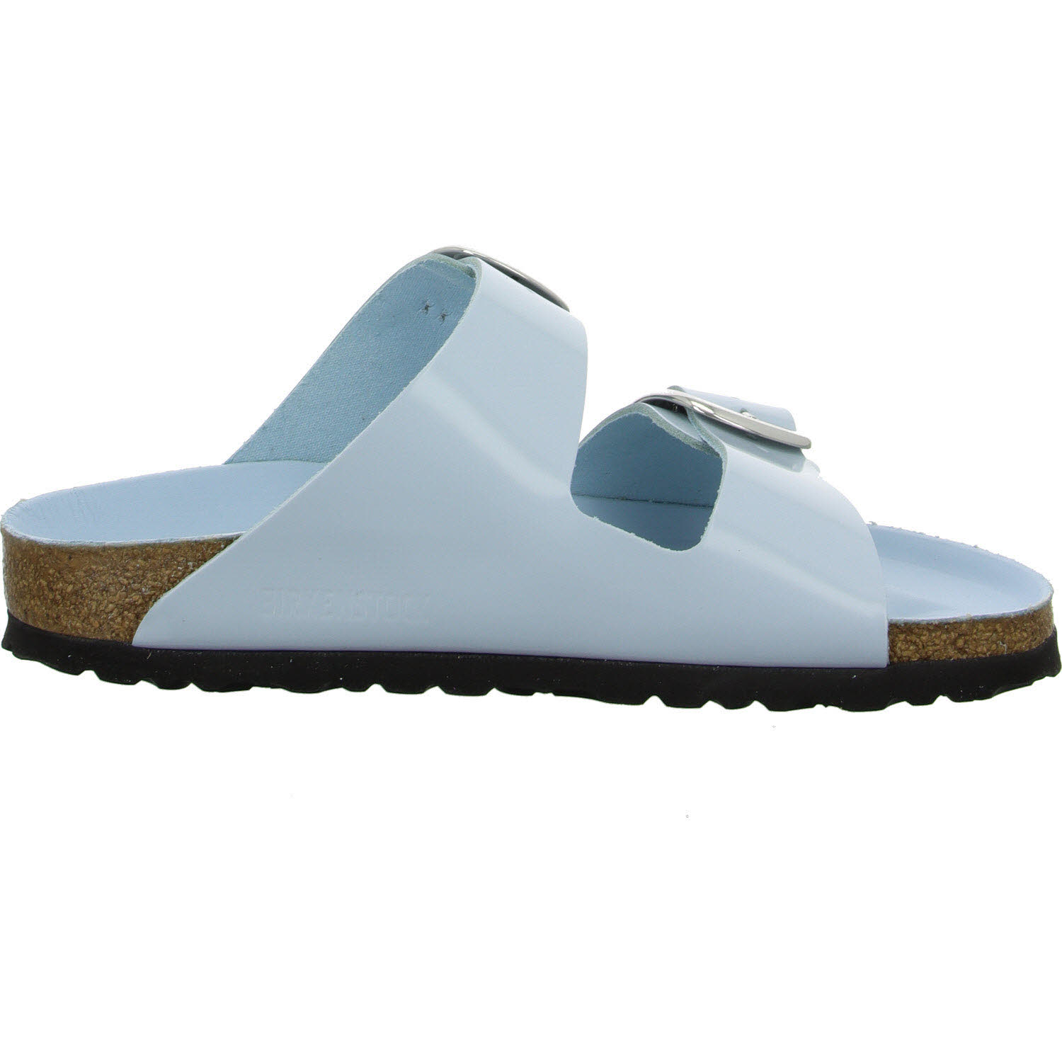 Element 7 von 8 (Bild) – BIRKENSTOCK Pantoletten 1030374 Arizona Big Buckle baby blue high shine schmal