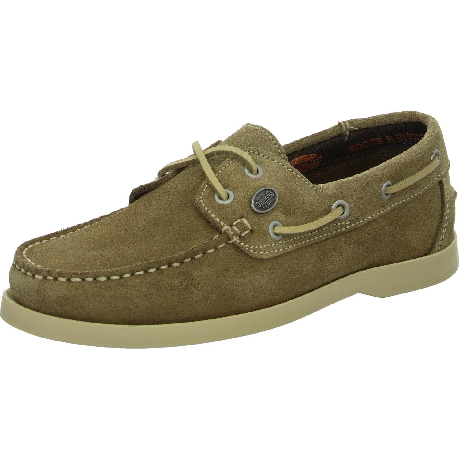 Dockers by Gerli Herren Schnürschuhe 21DC001200530 21DC001200 beige normal