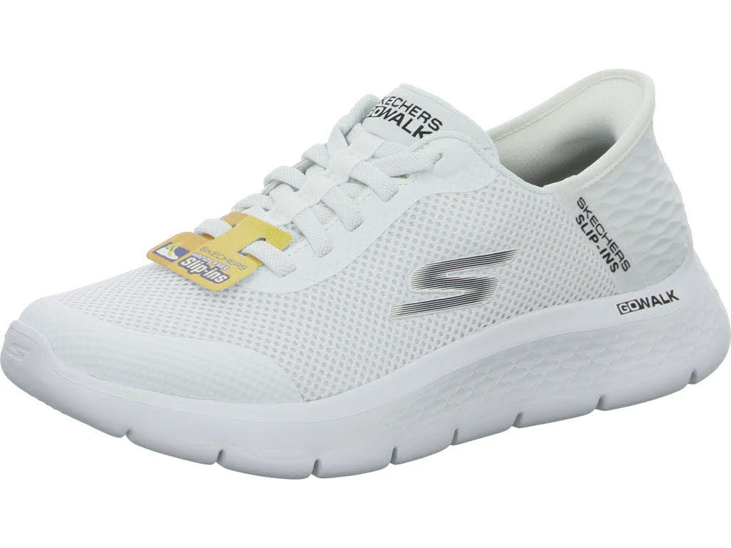 Skechers Herren Slipper 216324 WHT GO WALK Flex - Hands Up white normal